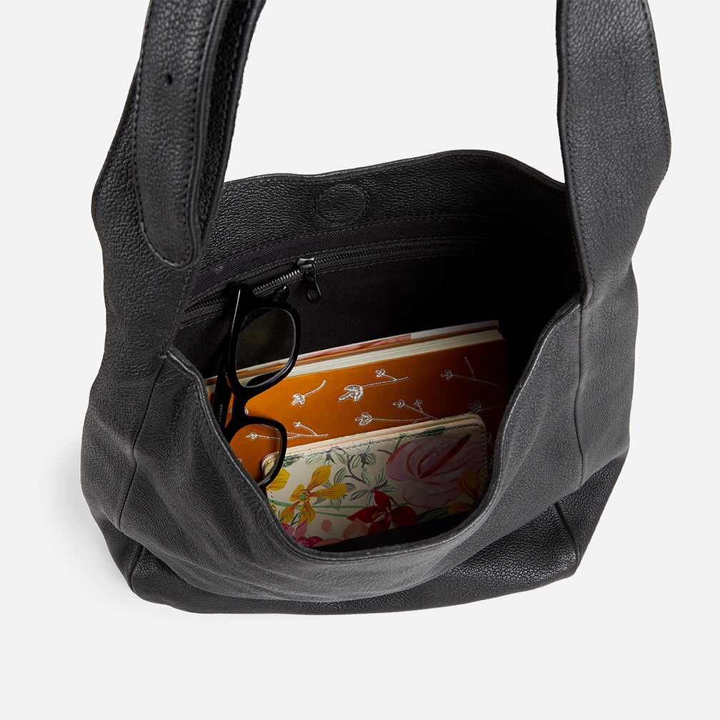 Haset Premium Milled Leather Shoulder Bag – Handcrafted in Ethiopia - Image 3
