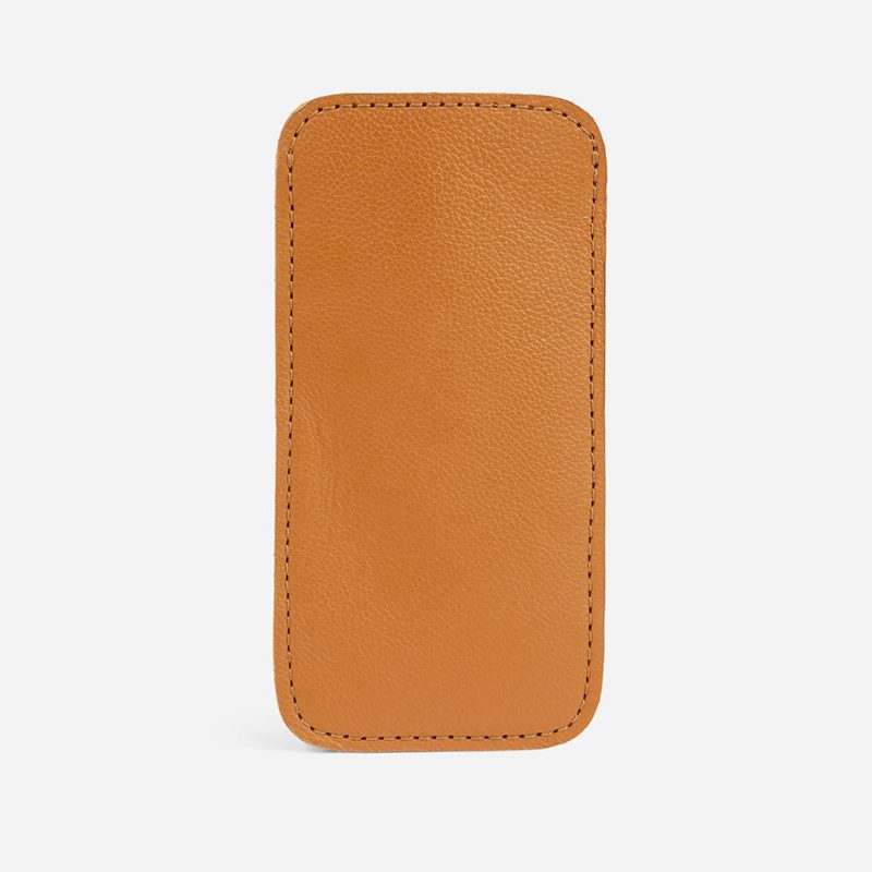 Hona Full-Grain Leather Sunglass Case – Handcrafted in Ethiopia
