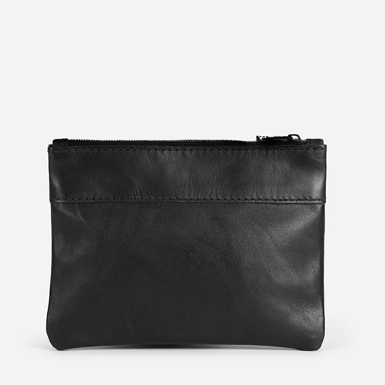 Gigi Ethiopian Sheepskin Zip Pouch – Hand-Dyed, Handcrafted in Ethiopia - Image 2
