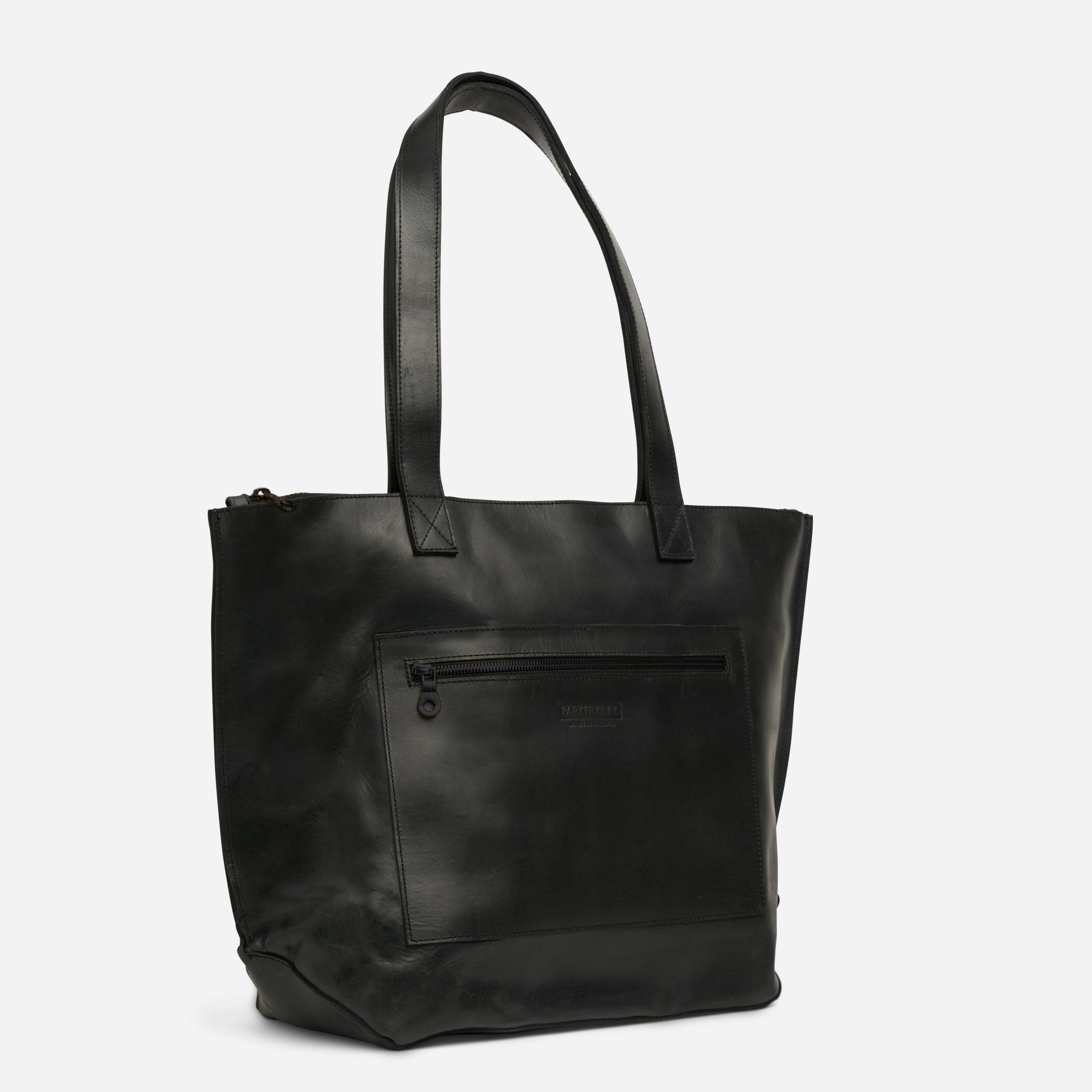 Entoto Full-Grain Leather Zip Tote – Handcrafted in Ethiopia - Image 5