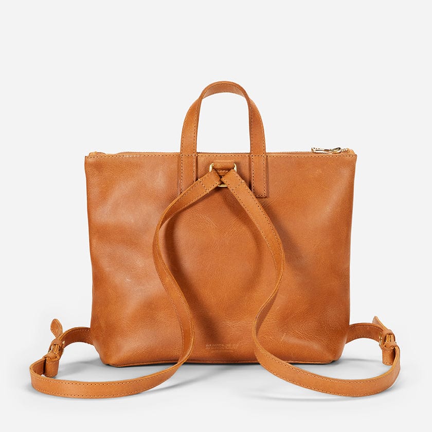 Miramar Mini Full-Grain Leather Backpack – Handcrafted in Ethiopia - Image 5
