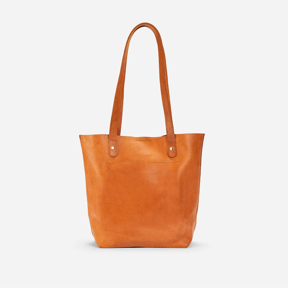Caroline Small Full-Grain Leather Tote – Handcrafted in Ethiopia - Image 5