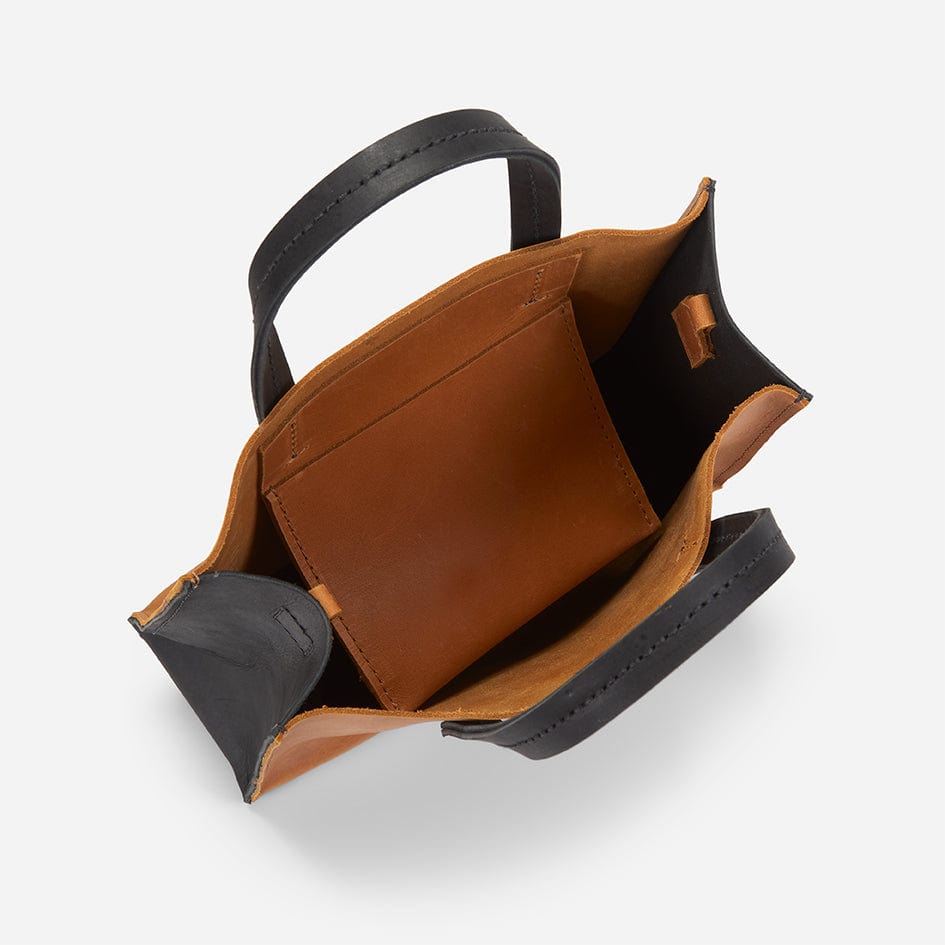 Avila Mini Leather Tote Bag – Handcrafted in Ethiopia - Image 4