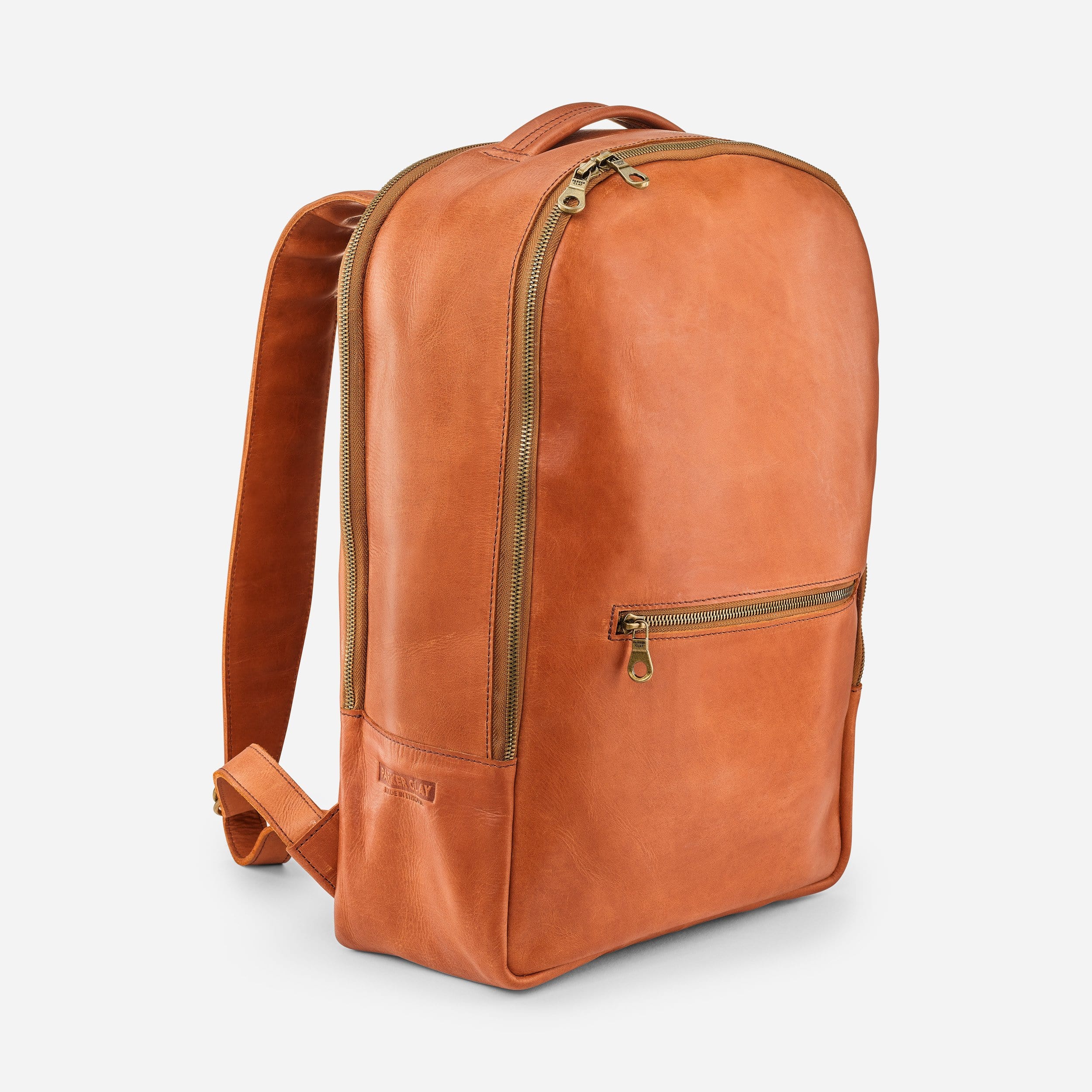 Atlas Full-Grain Leather Backpack – Parker Clay Flagship, Handcrafted in Ethiopia - Image 3