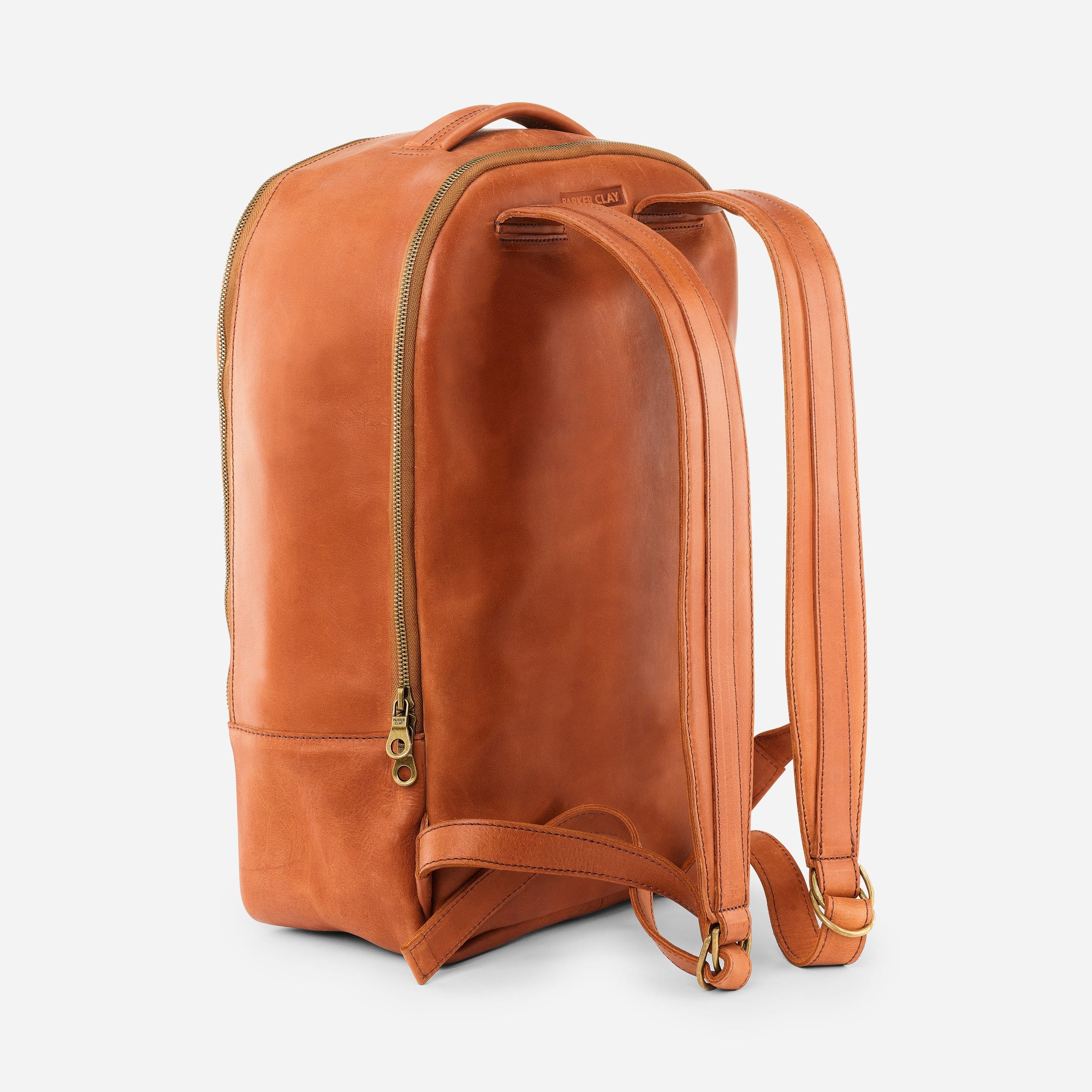 Atlas Full-Grain Leather Backpack – Parker Clay Flagship, Handcrafted in Ethiopia - Image 4