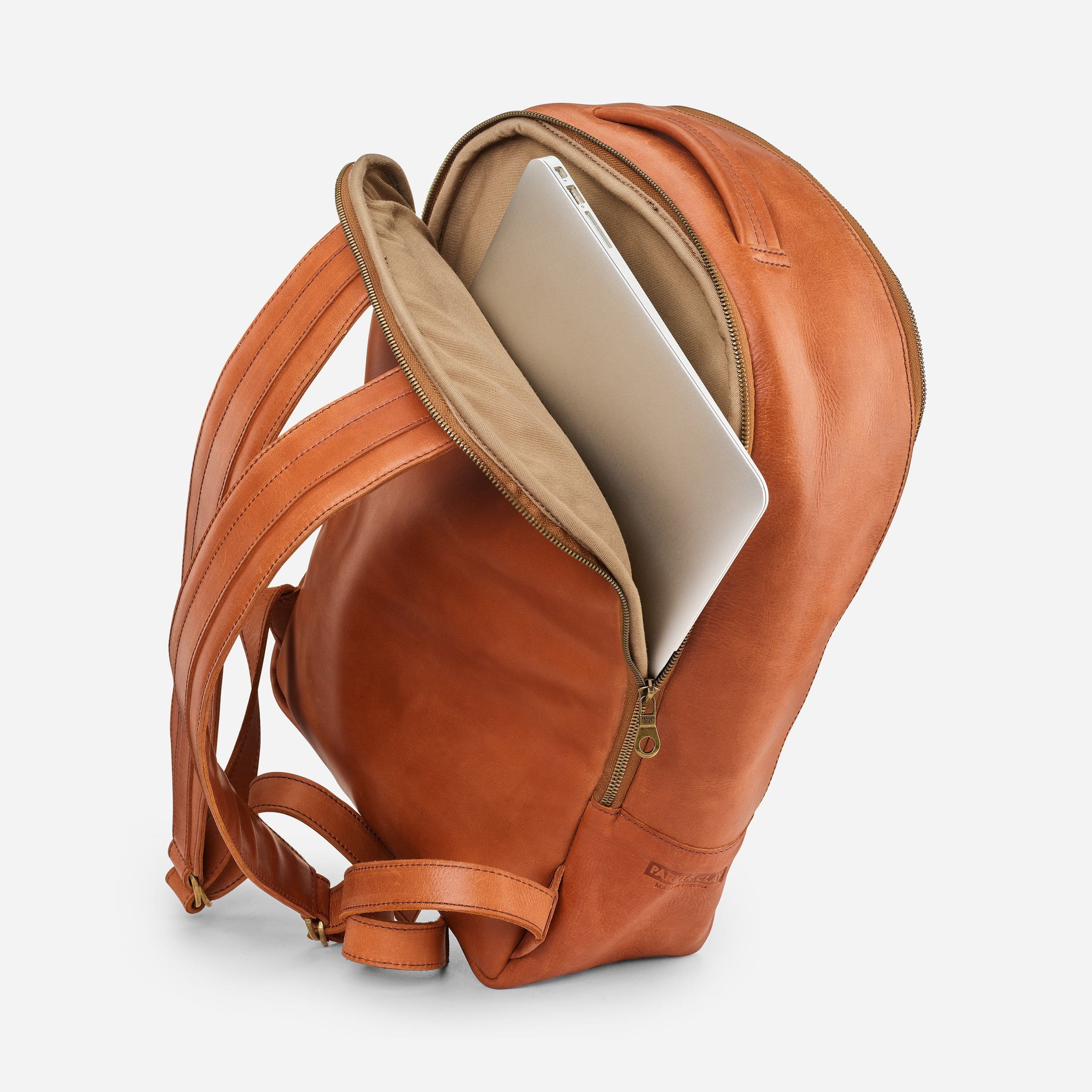 Atlas Full-Grain Leather Backpack – Parker Clay Flagship, Handcrafted in Ethiopia - Image 6