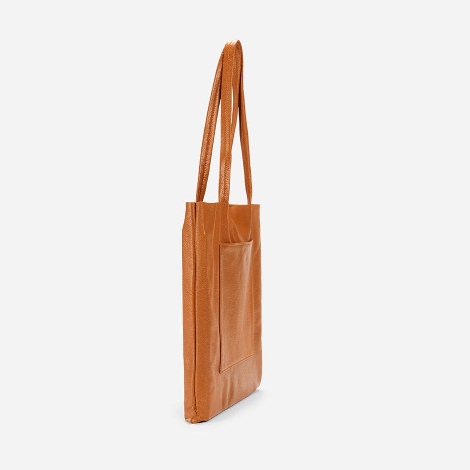 Tate Gallery Full-Grain Ethiopian Goat Leather Tote – Handcrafted in Ethiopia - Image 5