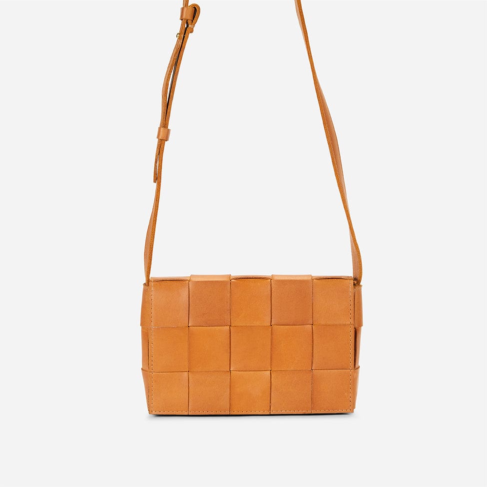 Deset Full-Grain Woven Leather Crossbody Bag – Handcrafted in Ethiopia - Image 4