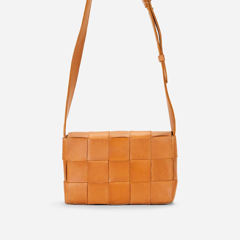 Deset Full-Grain Woven Leather Crossbody Bag – Handcrafted in Ethiopia - Image 6