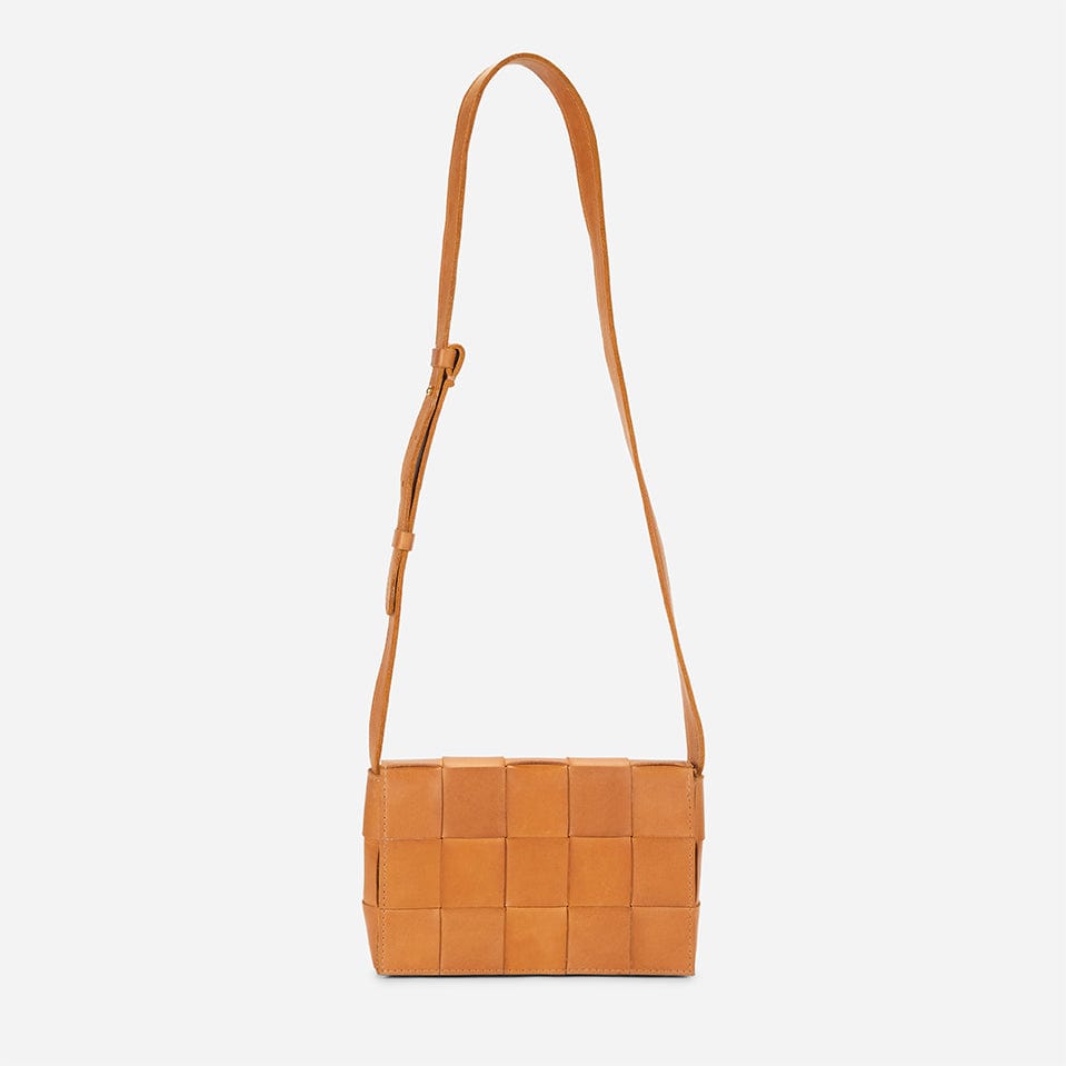 Deset Full-Grain Woven Leather Crossbody Bag – Handcrafted in Ethiopia - Image 8