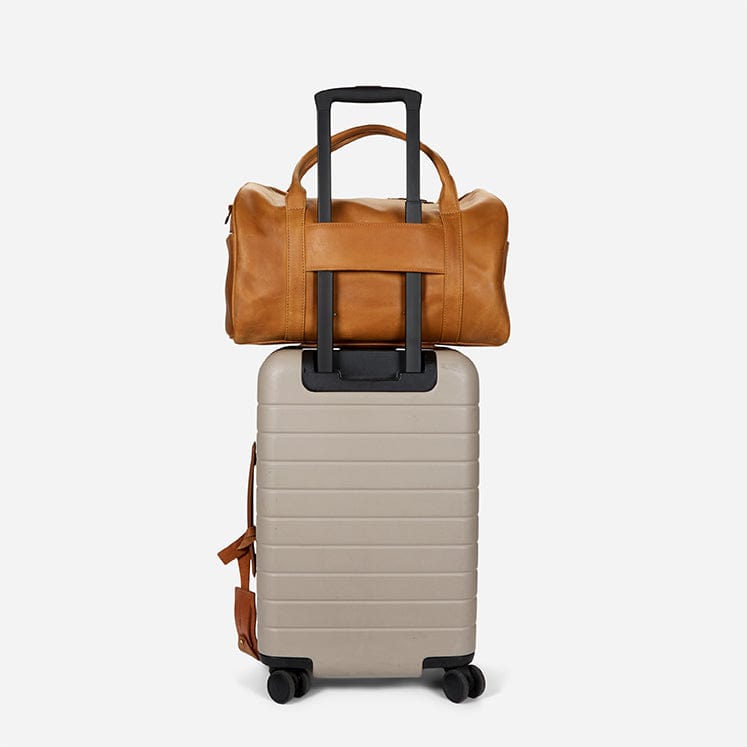 San Ysidro Full-Grain Leather Weekender Duffle – Handcrafted in Ethiopia - Image 4