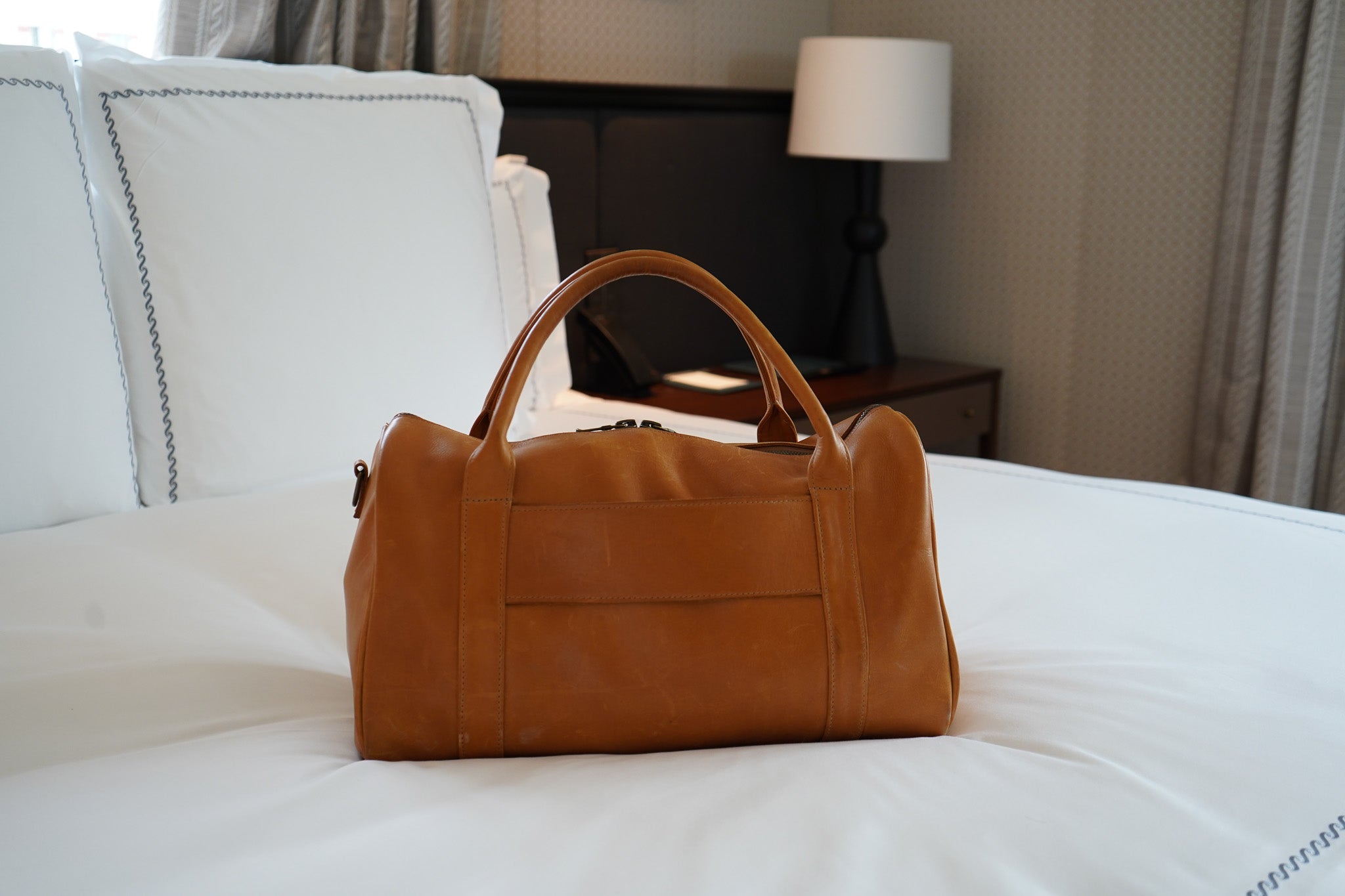 San Ysidro Full-Grain Leather Weekender Duffle – Handcrafted in Ethiopia - Image 7