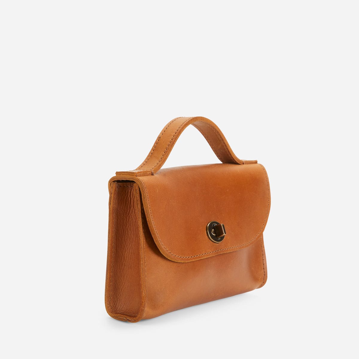 Hana Full-Grain Leather Clutch – Baja Collection, Handcrafted in Ethiopia - Image 3
