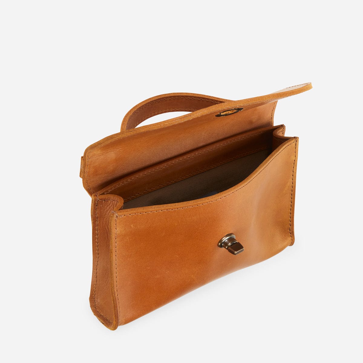 Hana Full-Grain Leather Clutch – Baja Collection, Handcrafted in Ethiopia - Image 5
