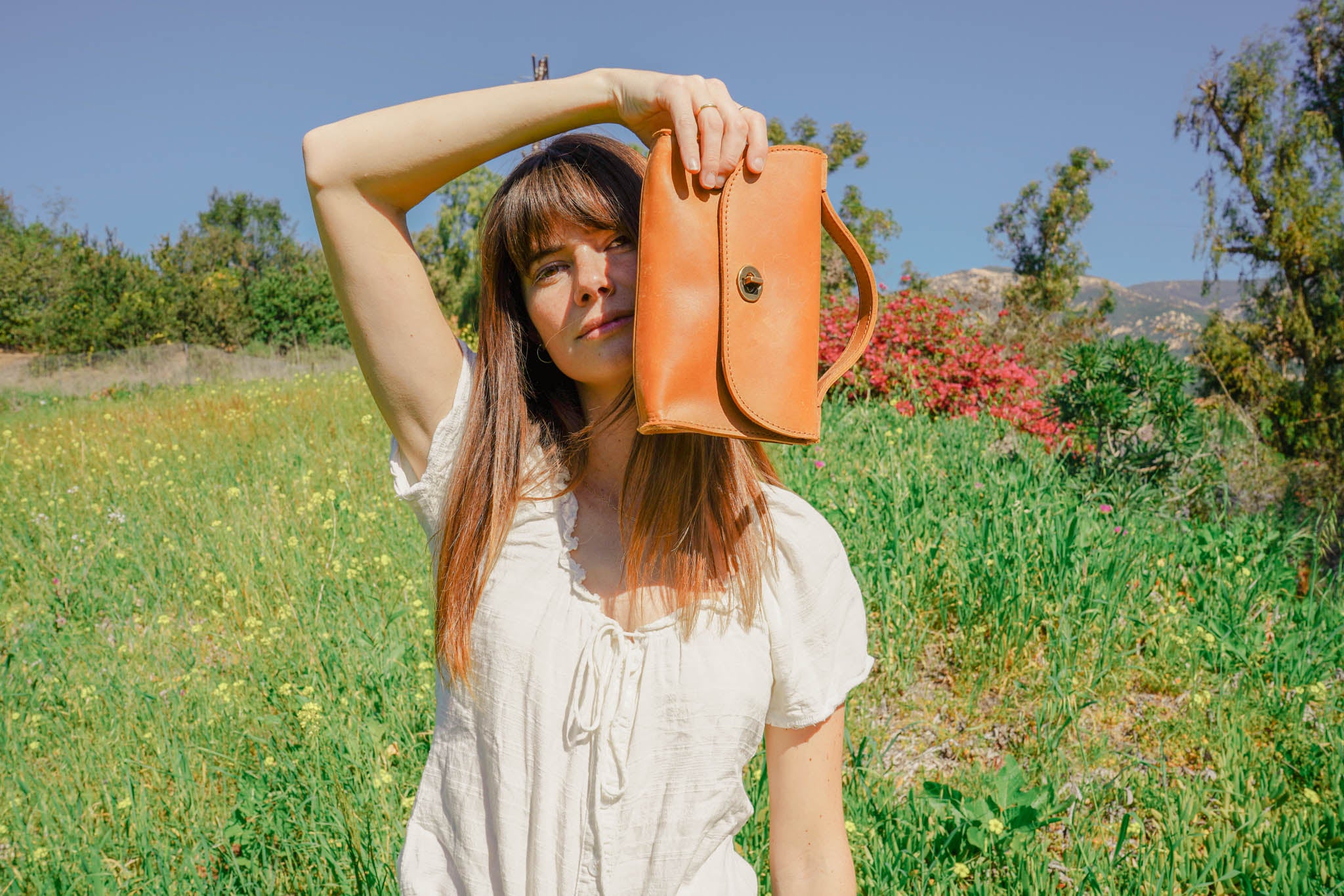 Hana Full-Grain Leather Clutch – Baja Collection, Handcrafted in Ethiopia - Image 6