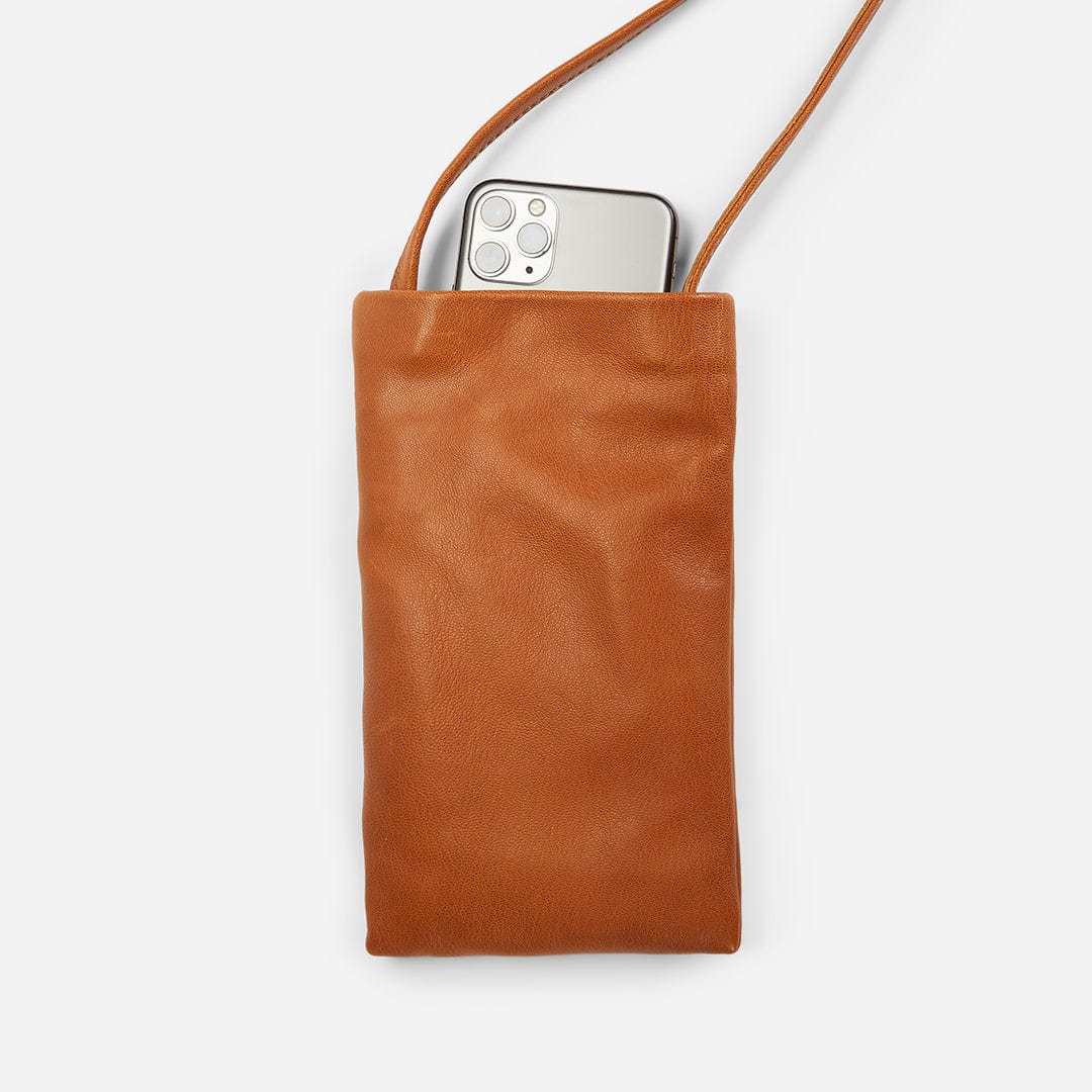 Sebli Ethiopian Goat Leather Crossbody Phone Bag – Handcrafted in Ethiopia - Image 3