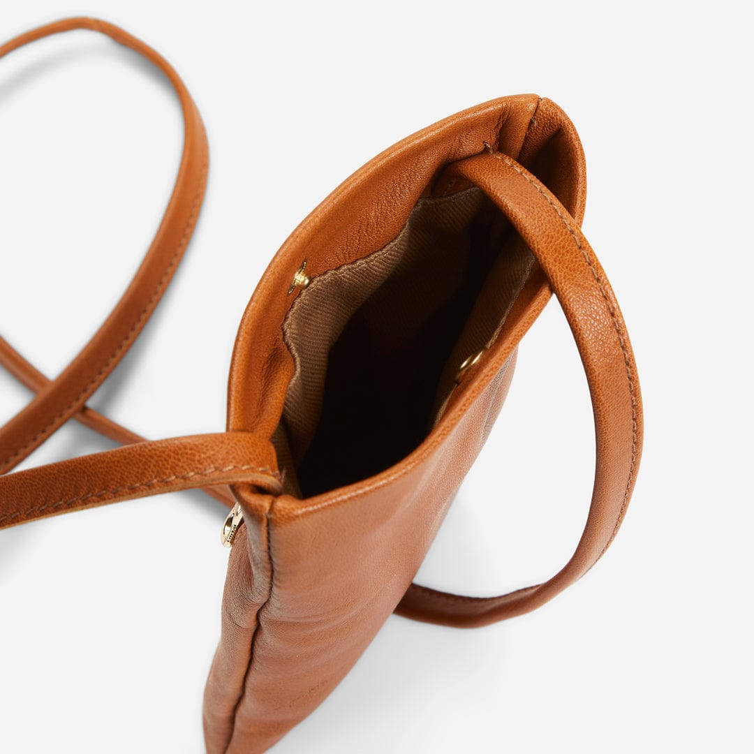 Sebli Ethiopian Goat Leather Crossbody Phone Bag – Handcrafted in Ethiopia - Image 6