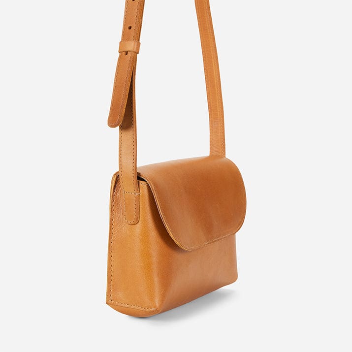 City Full-Grain Leather Crossbody Bag – Handcrafted in Ethiopia - Image 4