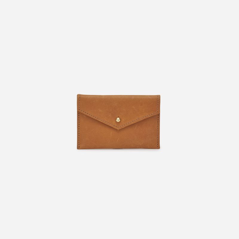 Tigi Full-Grain Leather Card Wallet – Handcrafted in Ethiopia