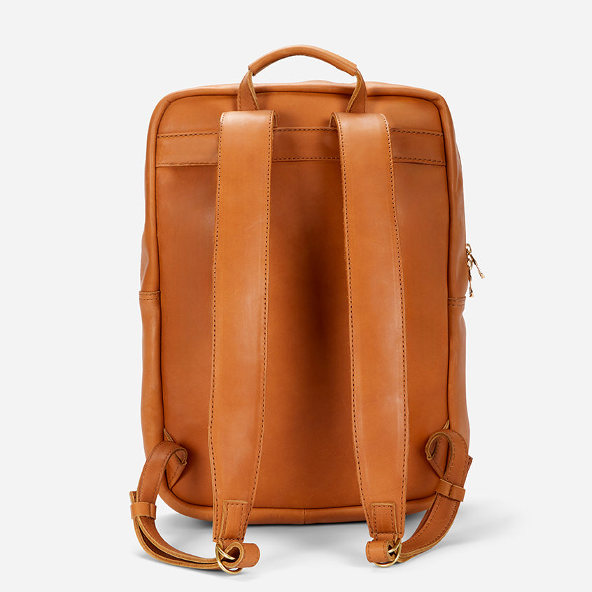 Mari Full-Grain Leather Backpack – Handcrafted in Ethiopia - Image 7