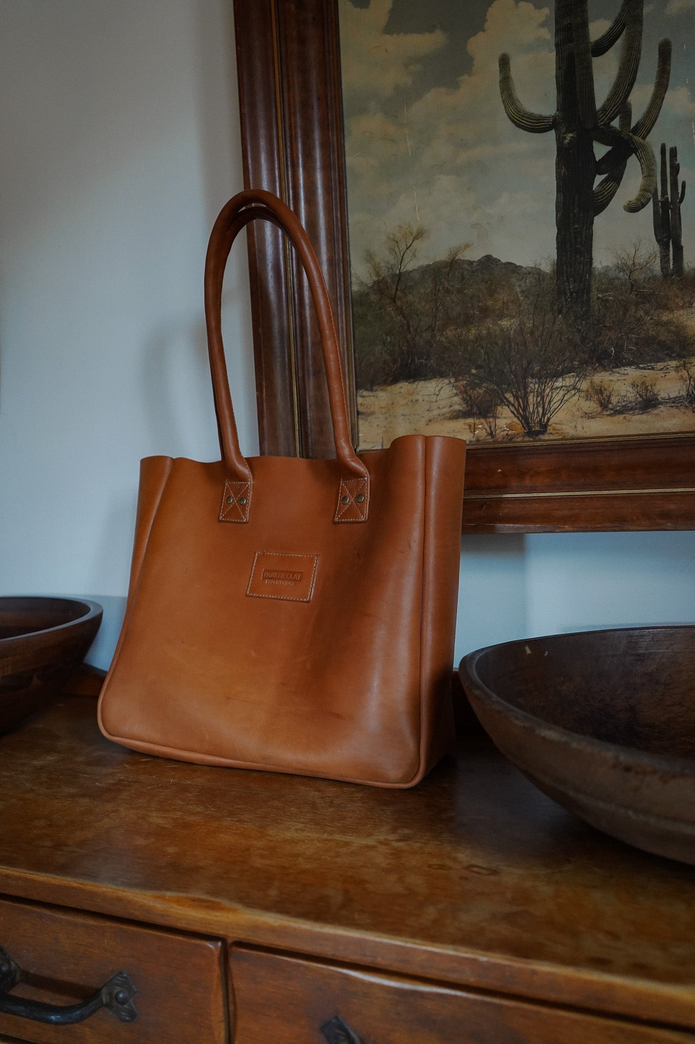 Merkato Signature Leather Tote – Handcrafted in Ethiopia - Image 9