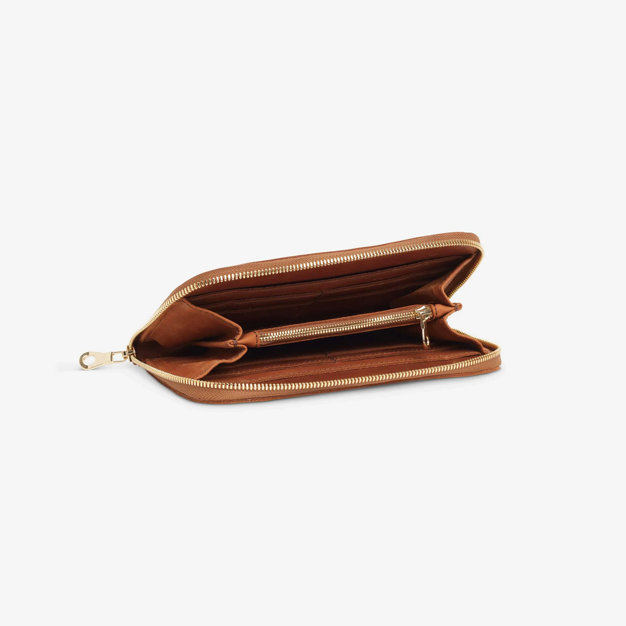Zahra Full-Grain Leather Accordion Wallet – Handcrafted in Ethiopia - Image 3