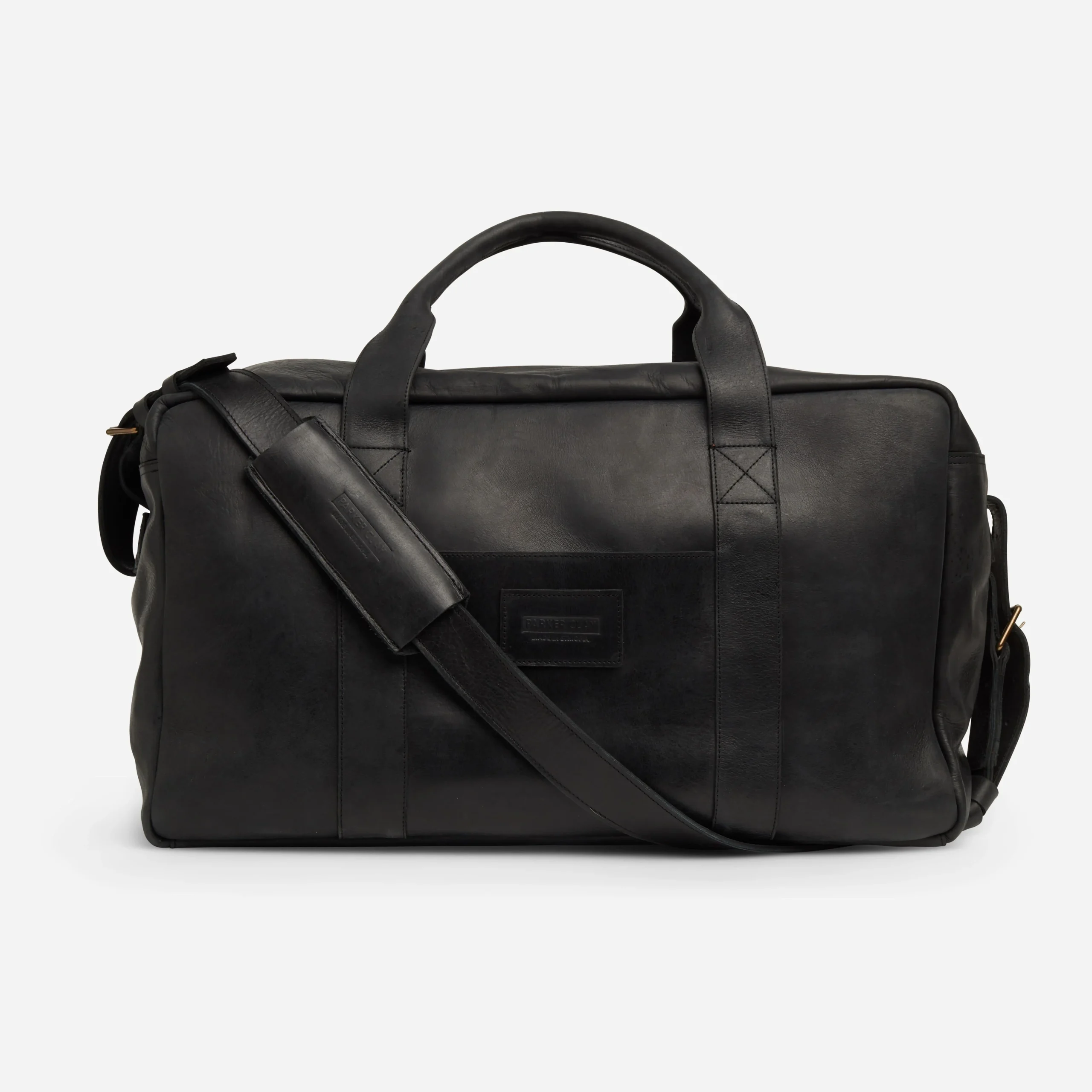 Montecito Full-Grain Leather Weekender Bag – Handcrafted in Ethiopia