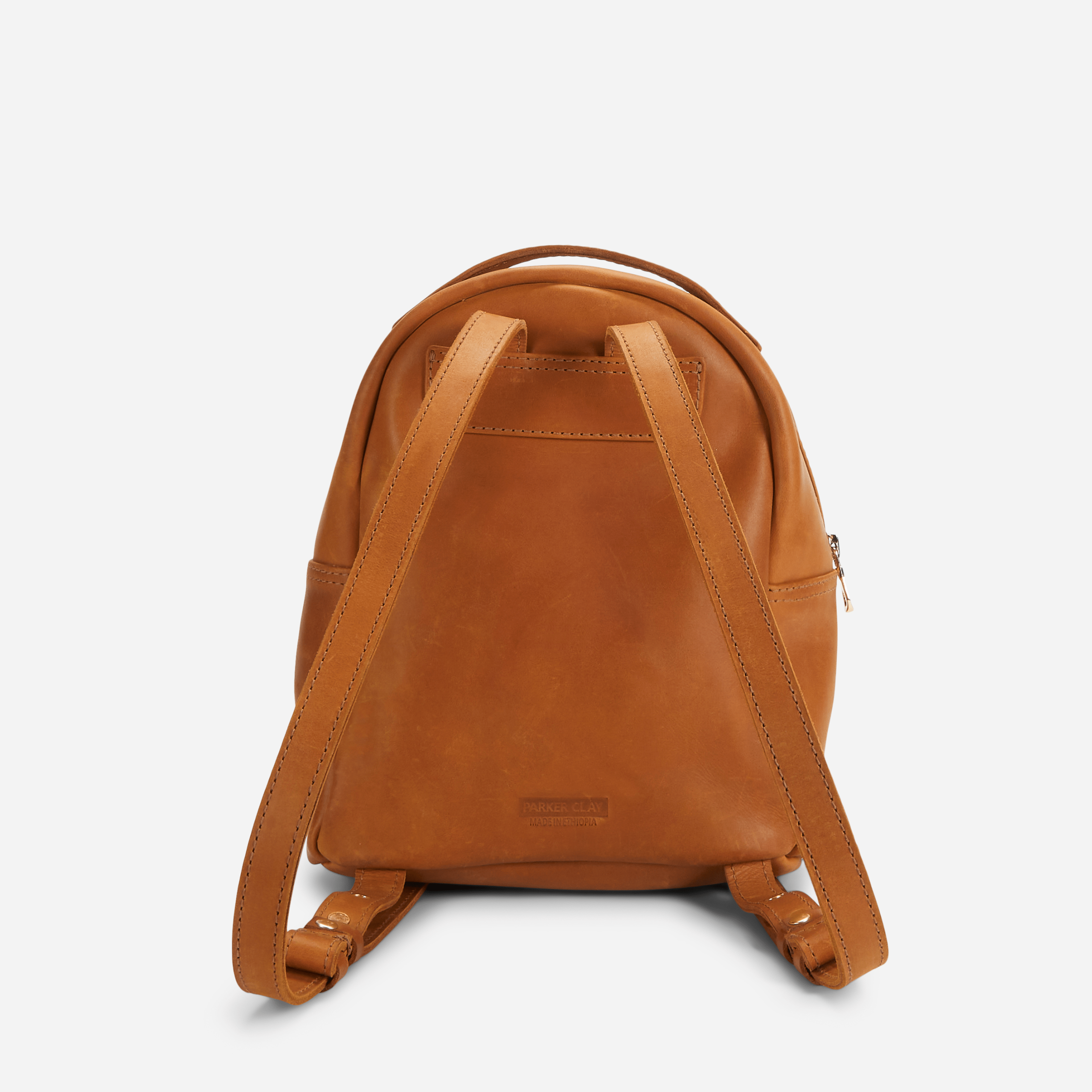 Ella Full-Grain Leather Mini Backpack – Handcrafted in Ethiopia - Image 7