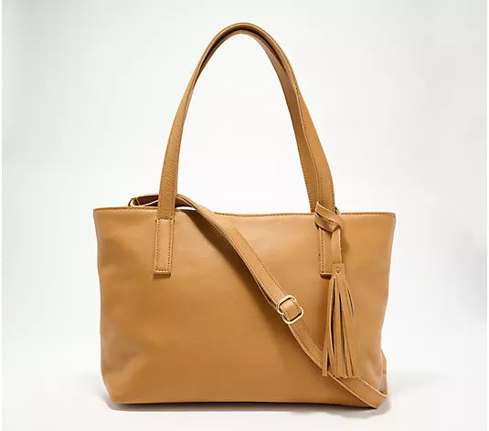 Eden Limited Edition Carryall Leather Tote – Crossbody Strap Included, Handcrafted in Ethiopia