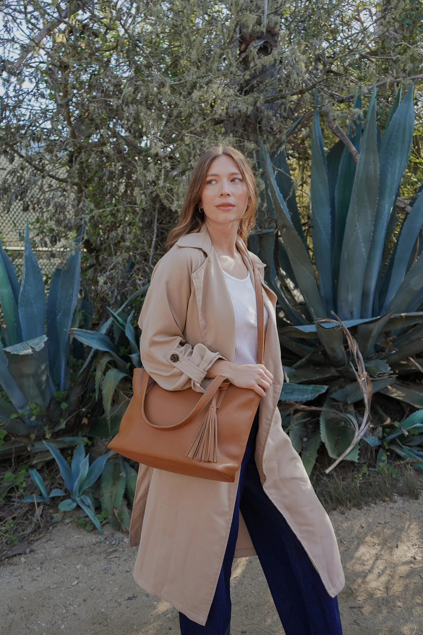 Eden Limited Edition Carryall Leather Tote – Crossbody Strap Included, Handcrafted in Ethiopia - Image 2