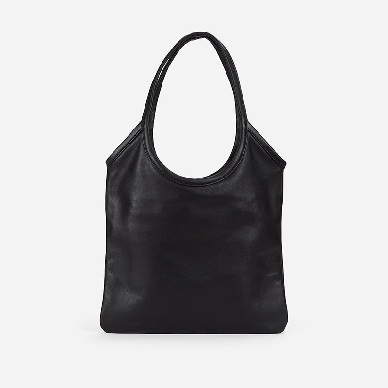 Gelila Full-Grain Leather Shoulder Bag – Adera Collection, Handcrafted in Ethiopia