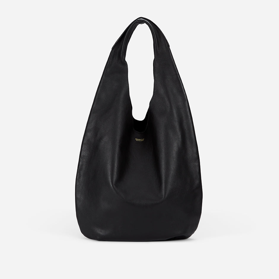 Meron Full-Grain Leather Slouchy Bag – Adera Collection, Handcrafted in Ethiopia