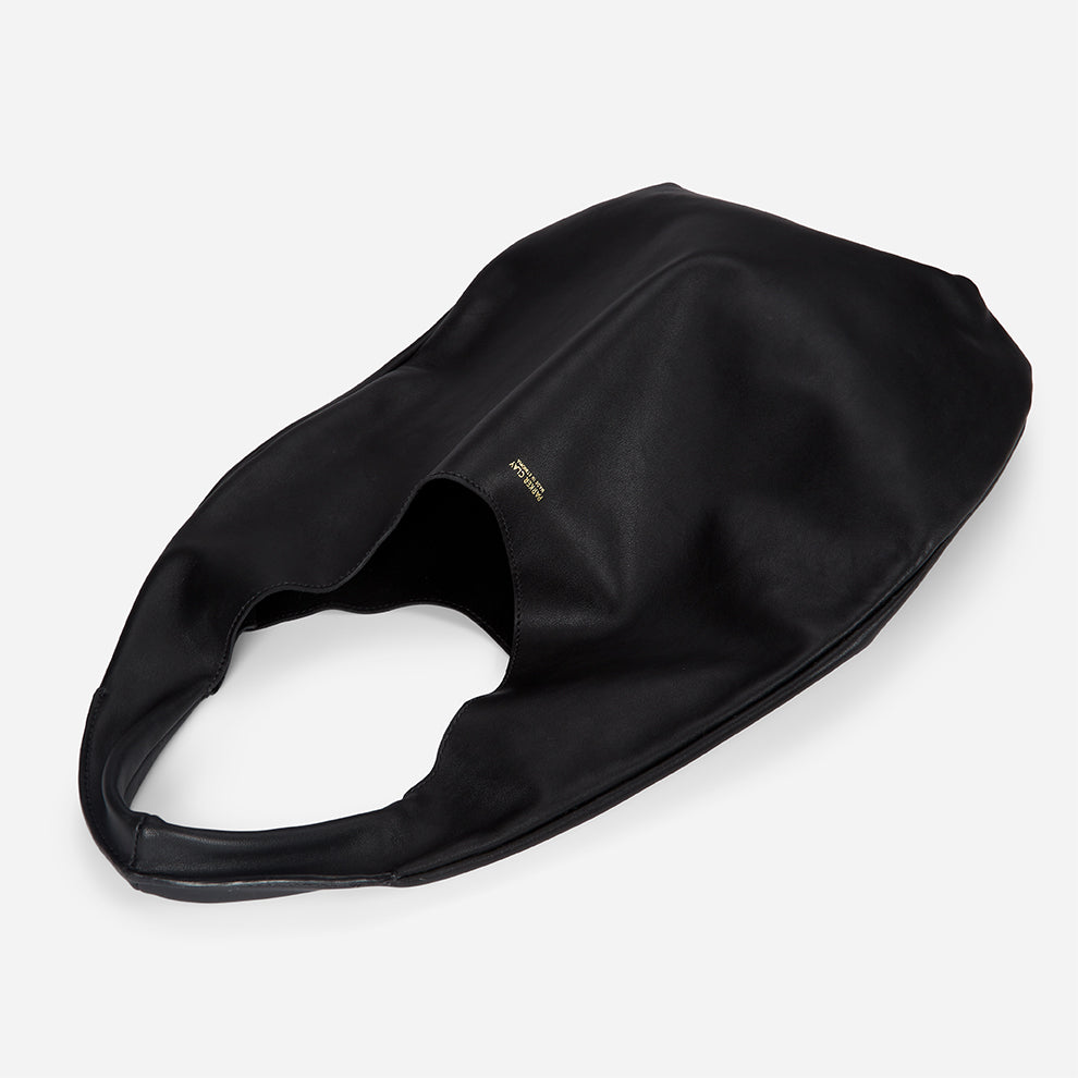 Meron Full-Grain Leather Slouchy Bag – Adera Collection, Handcrafted in Ethiopia - Image 4
