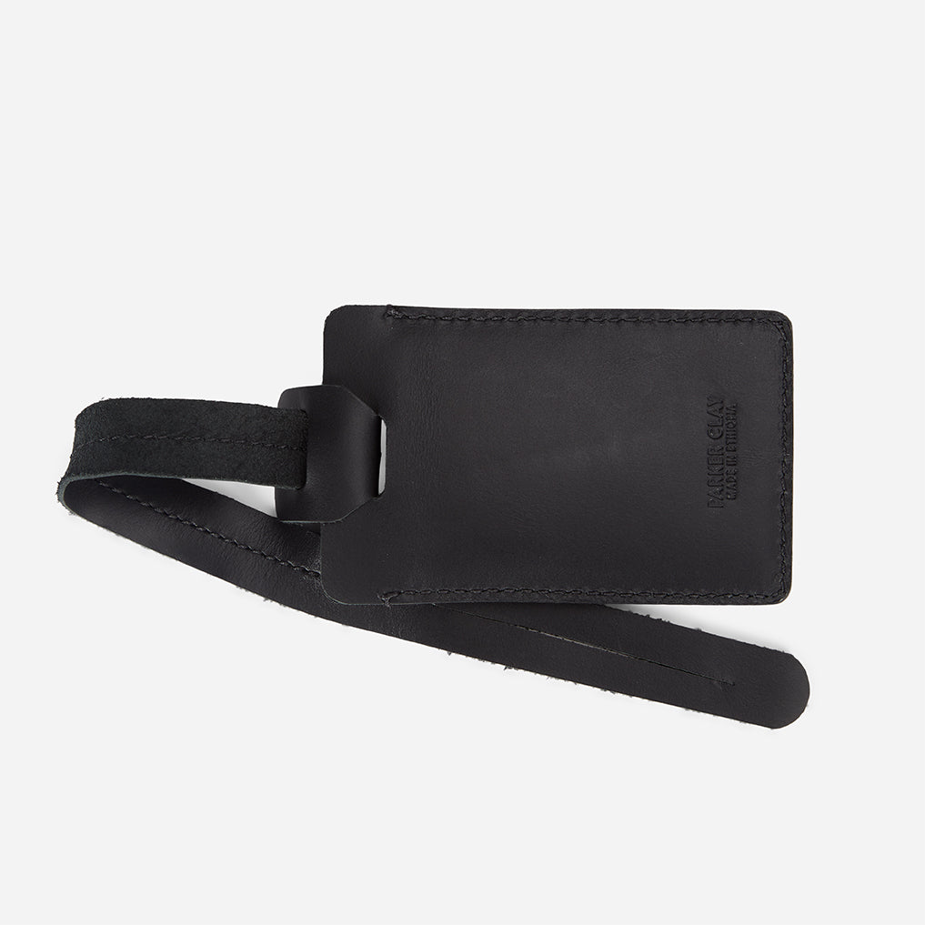 AirTag Luggage Tag Holder Full-Grain Leather – Handcrafted in Ethiopia - Image 2