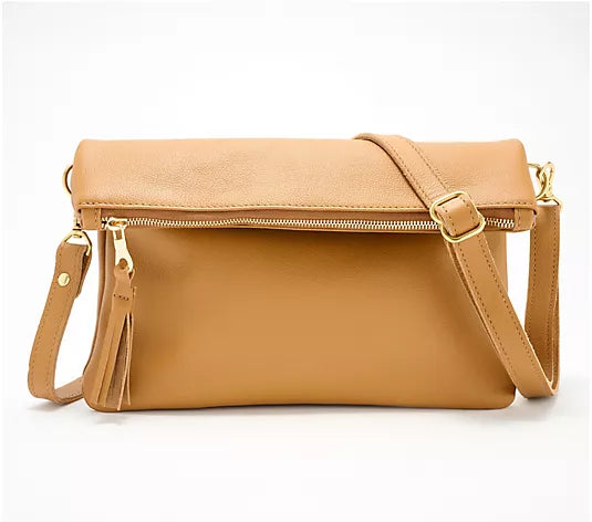 Makeda Limited Edition Ethiopian Leather Crossbody – Handcrafted in Ethiopia