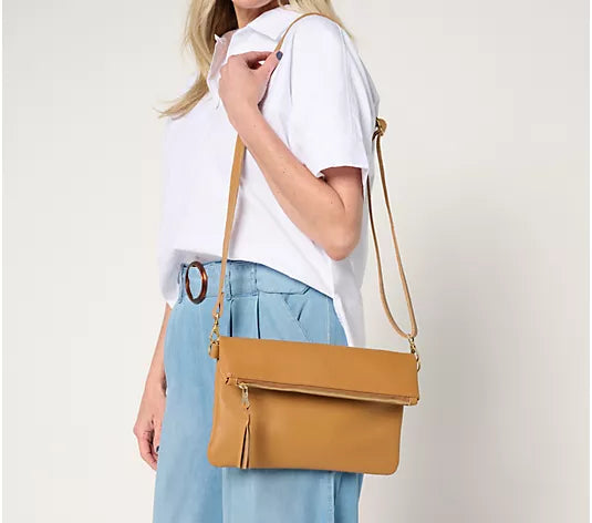 Makeda Limited Edition Ethiopian Leather Crossbody – Handcrafted in Ethiopia - Image 3