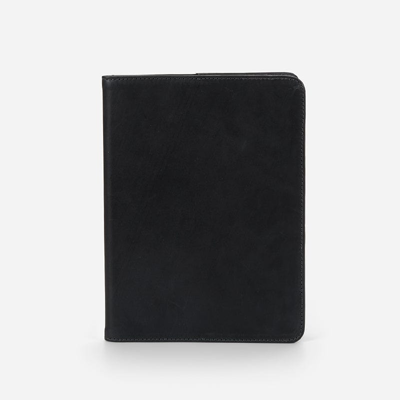Folio Full-Grain Leather – Black, Includes Journal Insert, Handcrafted in Ethiopia - Image 4
