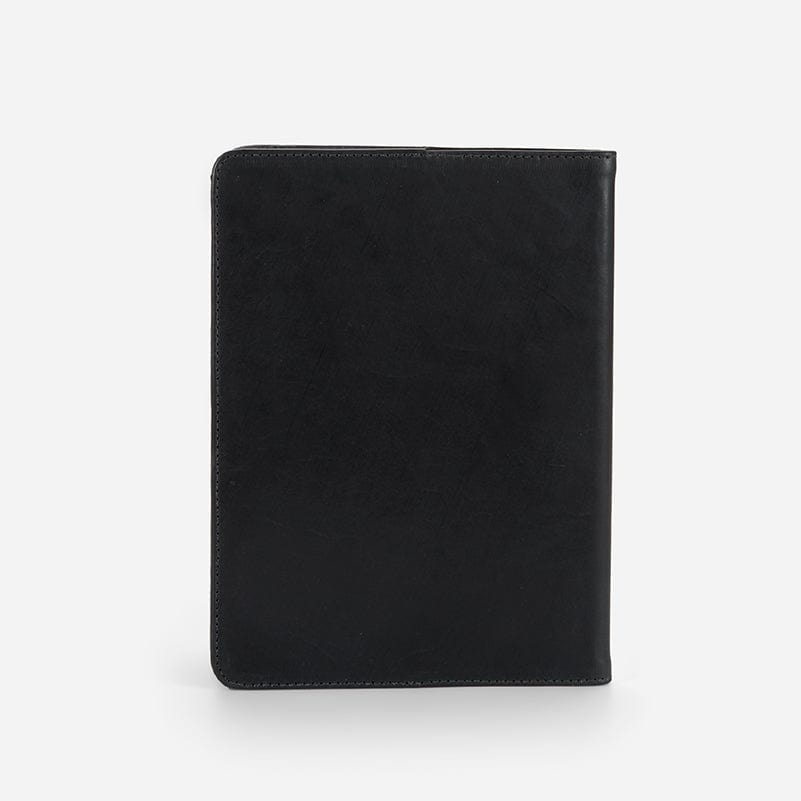 Folio Full-Grain Leather – Black, Includes Journal Insert, Handcrafted in Ethiopia - Image 5
