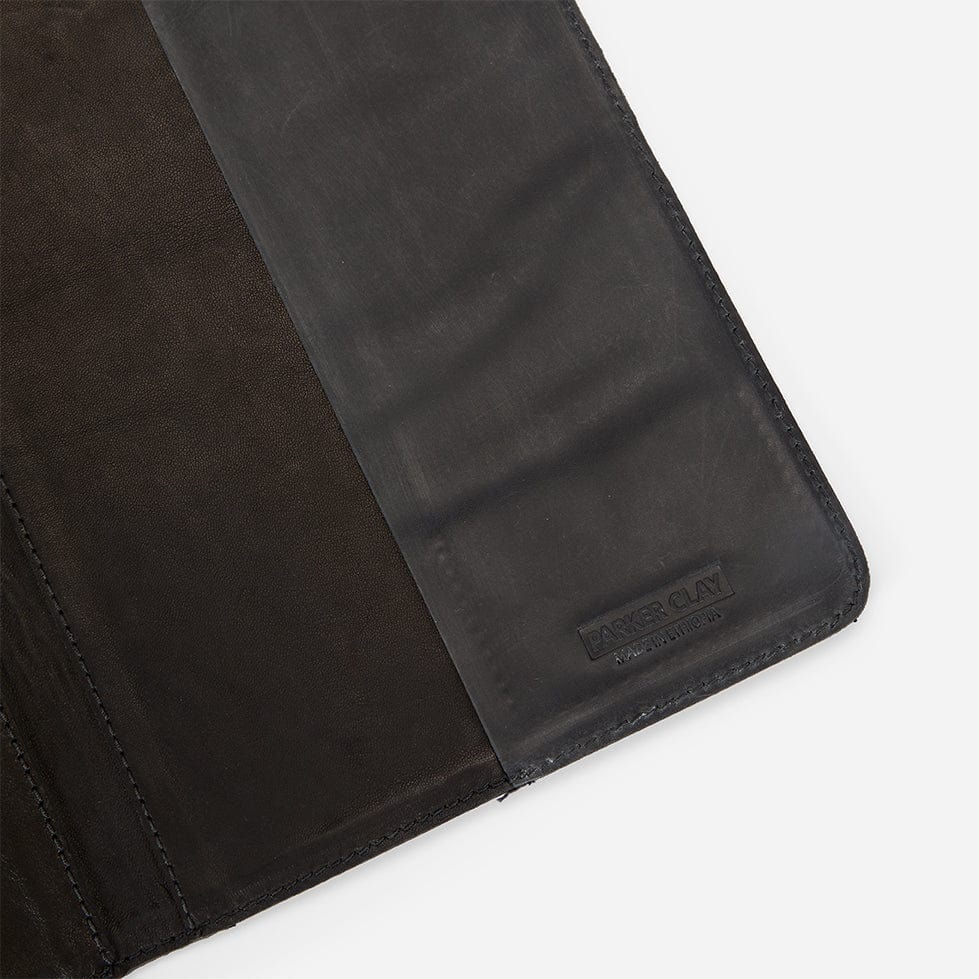 Folio Full-Grain Leather – Black, Includes Journal Insert, Handcrafted in Ethiopia - Image 7