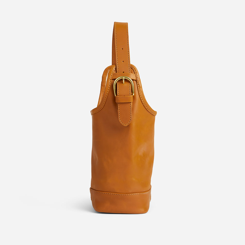 Esme Full-Grain Leather Market Bag – Olive, Handcrafted in Ethiopia - Image 12