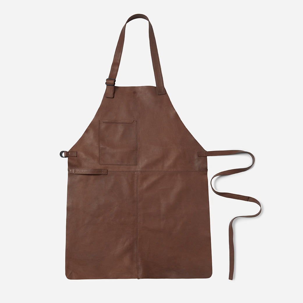 Mesi Full-Grain Leather Apron – Handcrafted in Ethiopia
