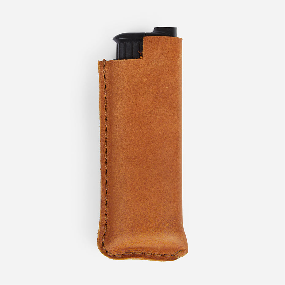 Esat Full-Grain Leather Lighter Cover – Handcrafted in Ethiopia - Image 4
