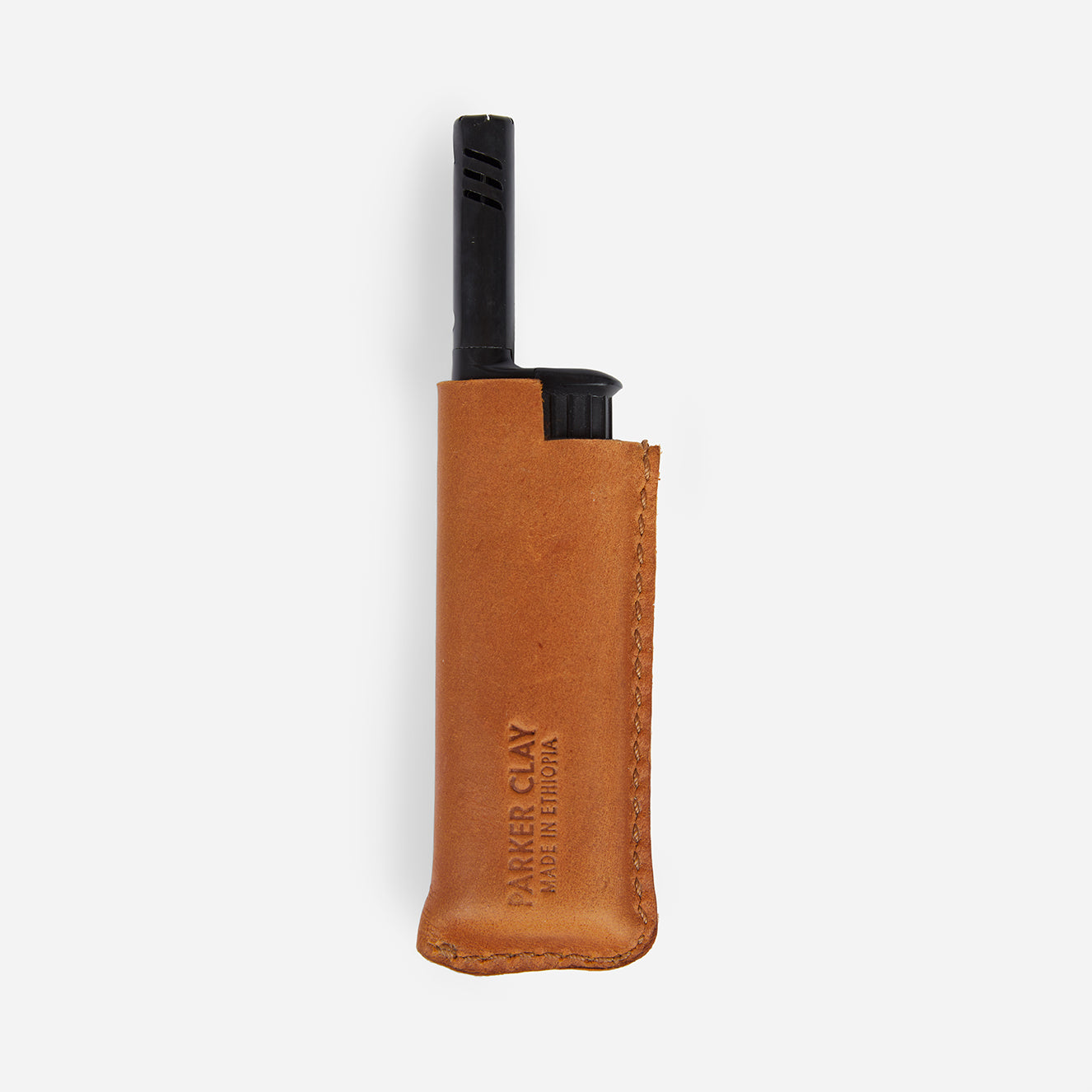 Esat Full-Grain Leather Lighter Cover – Handcrafted in Ethiopia - Image 5