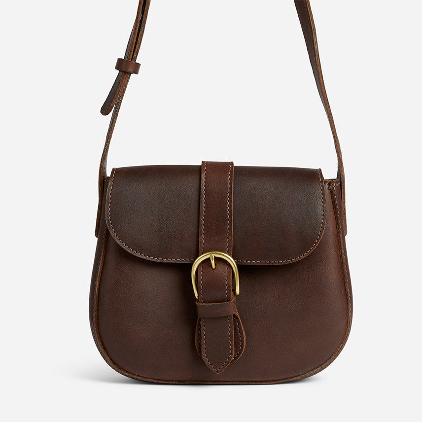 Adawa Full-Grain Leather Saddle Bag – Handcrafted in Ethiopia - Image 3