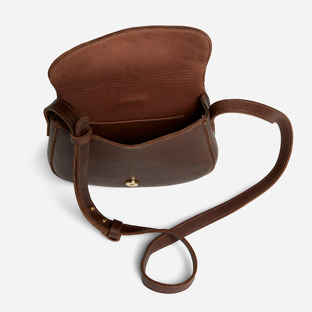 Adawa Full-Grain Leather Saddle Bag – Handcrafted in Ethiopia - Image 4