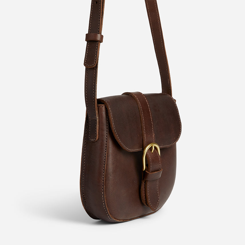 Adawa Full-Grain Leather Saddle Bag – Handcrafted in Ethiopia - Image 8