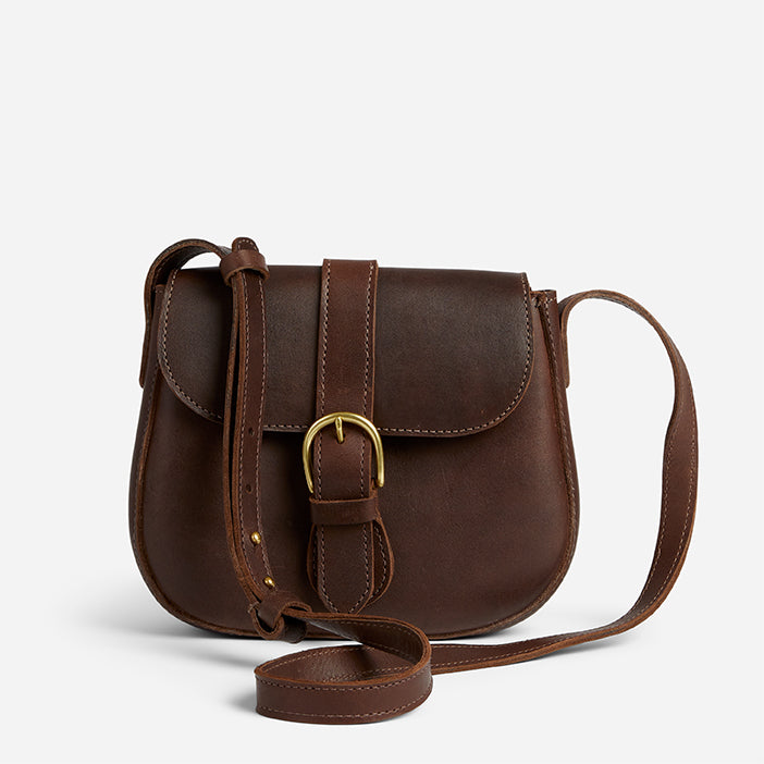Adawa Full-Grain Leather Saddle Bag – Handcrafted in Ethiopia - Image 9