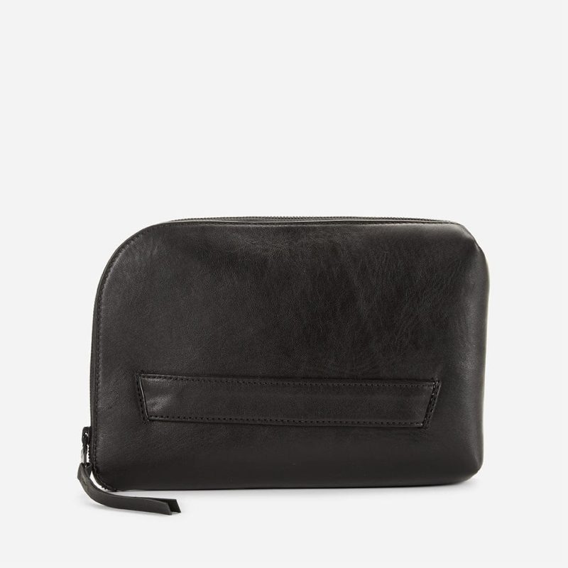 Guzo Full-Grain Leather Utility Pouch – Handcrafted in Ethiopia