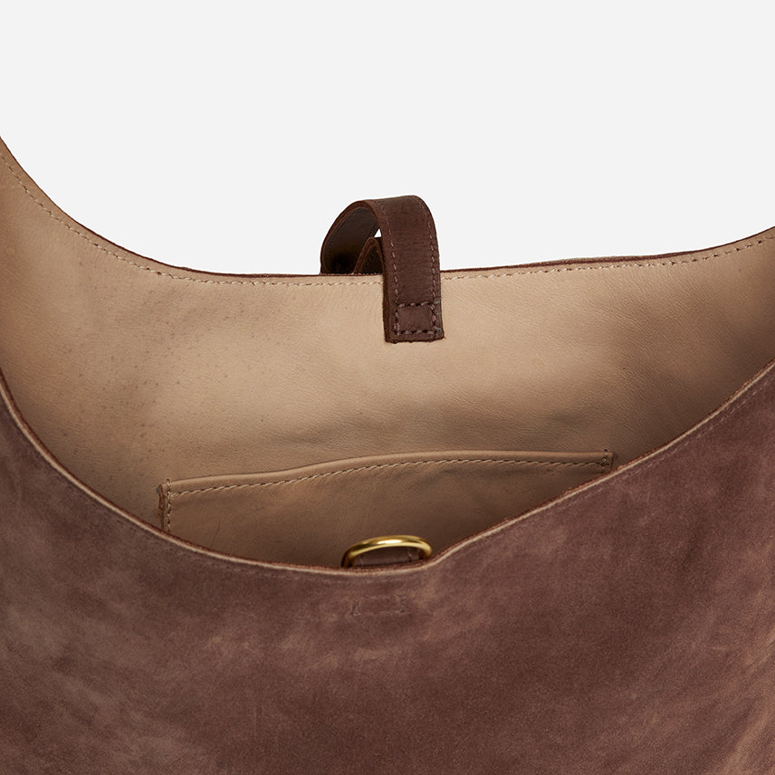 Kare Mixed-Texture Leather Shoulder Bag – Handcrafted in Ethiopia - Image 5