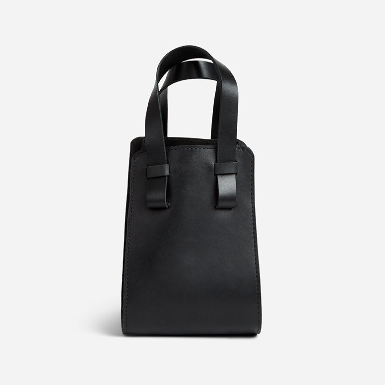 Abel Full-Grain Leather Compact Bucket Bag – Handcrafted in Ethiopia - Image 5